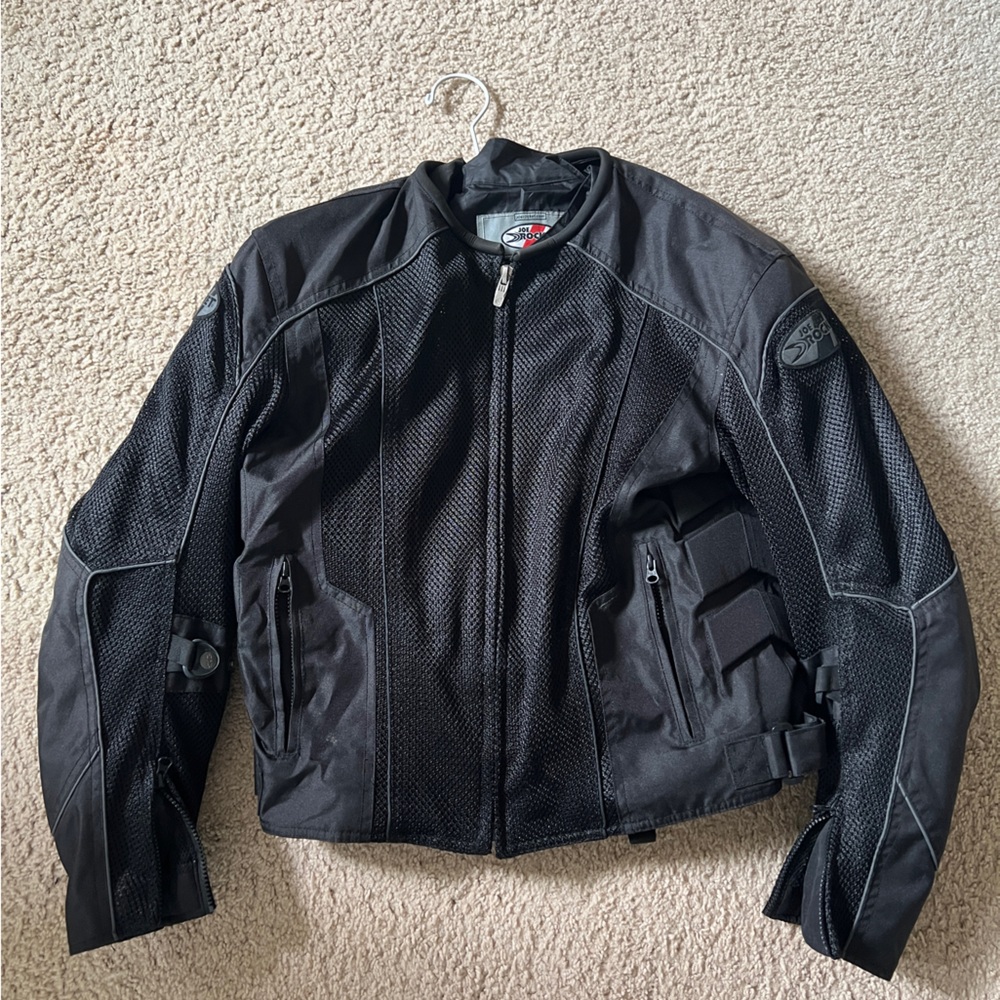 Joe Rocket Black Performance Motorcycle Jacket
